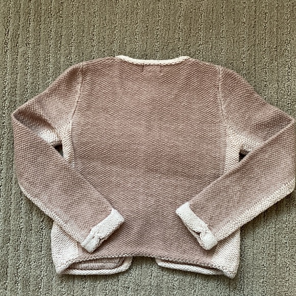 US4/5 Zara Girl 2-toned Cardigan - Picture 5 of 7
